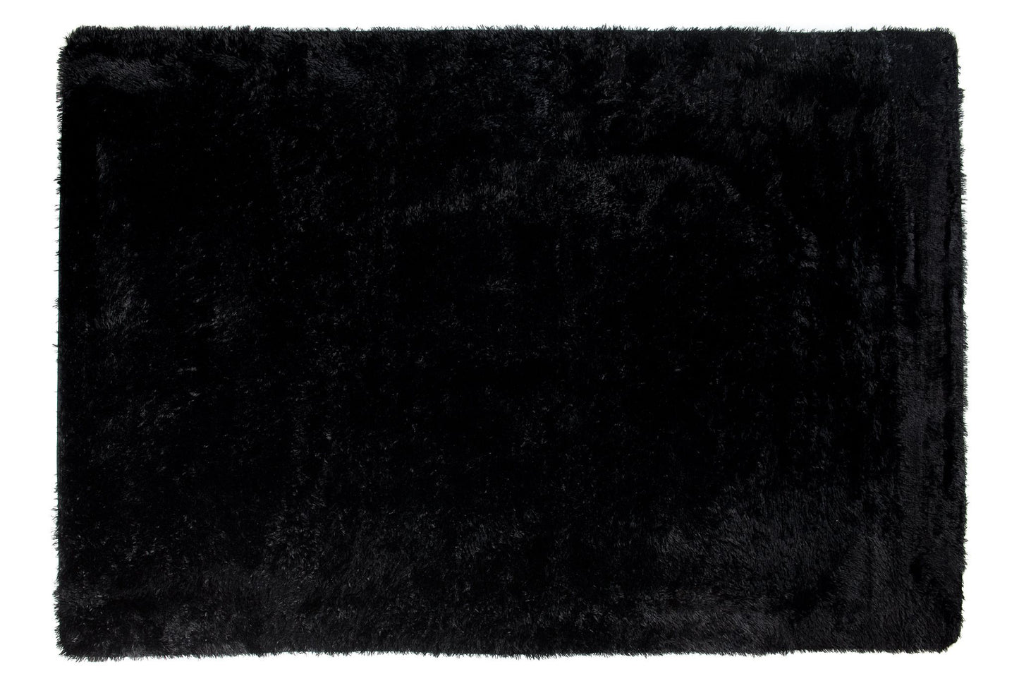 Silk rugs BLACK BLACK SILK