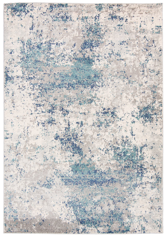 Denver rugs G029A WHITE/DARK BLUE DENVER FAA