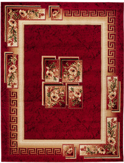 Atlas rugs 4489B RED ATLAS PP