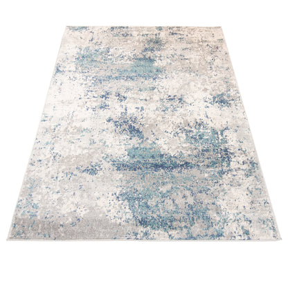 Denver rugs G029A WHITE/DARK BLUE DENVER FAA