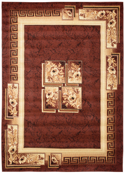 Atlas rugs 4489B BROWN ATLAS PP