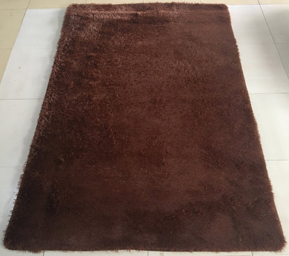 Silk rugs BROWN BROWN SILK