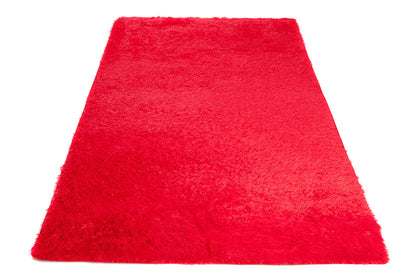 Silk rugs  RED RED SILK