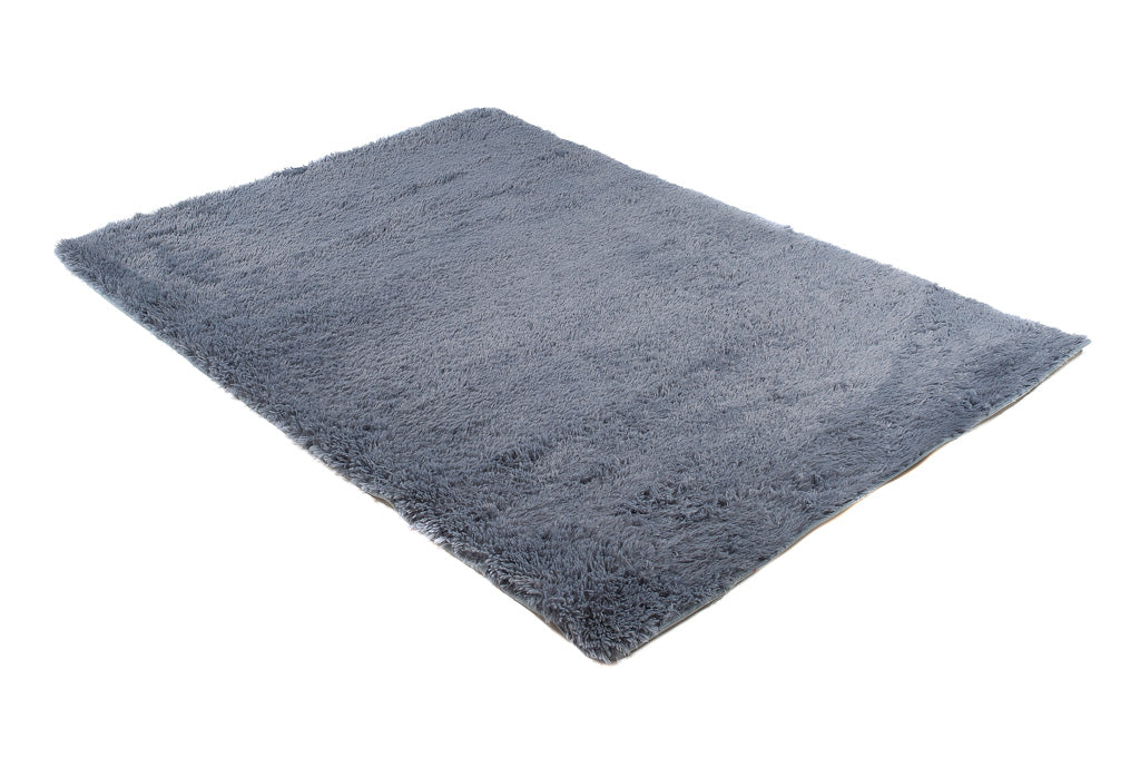 Silk rugs GREY GREY SILK