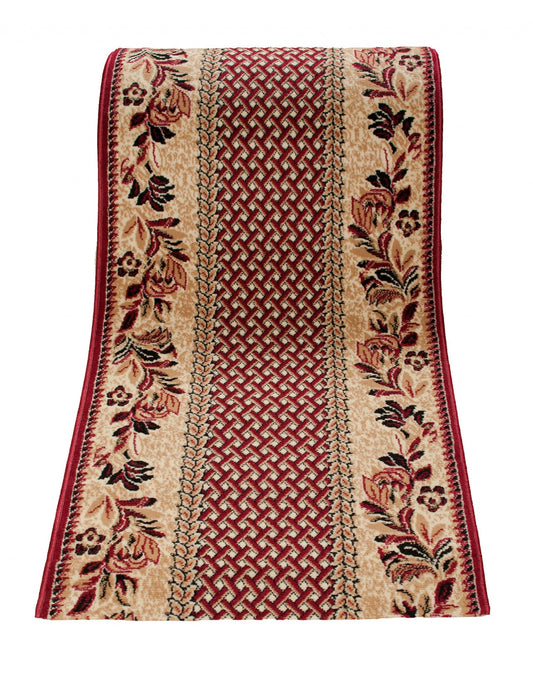 Atlas runner 7192B DARK BEIGE ATLAS PP RED