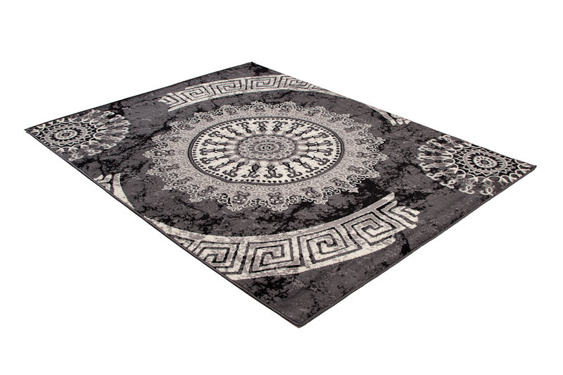 Cheap rugs  K870A DARK GRAY CHEAP PP CRM