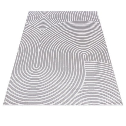 Ellen rugs NG83B GRAY/WHITE